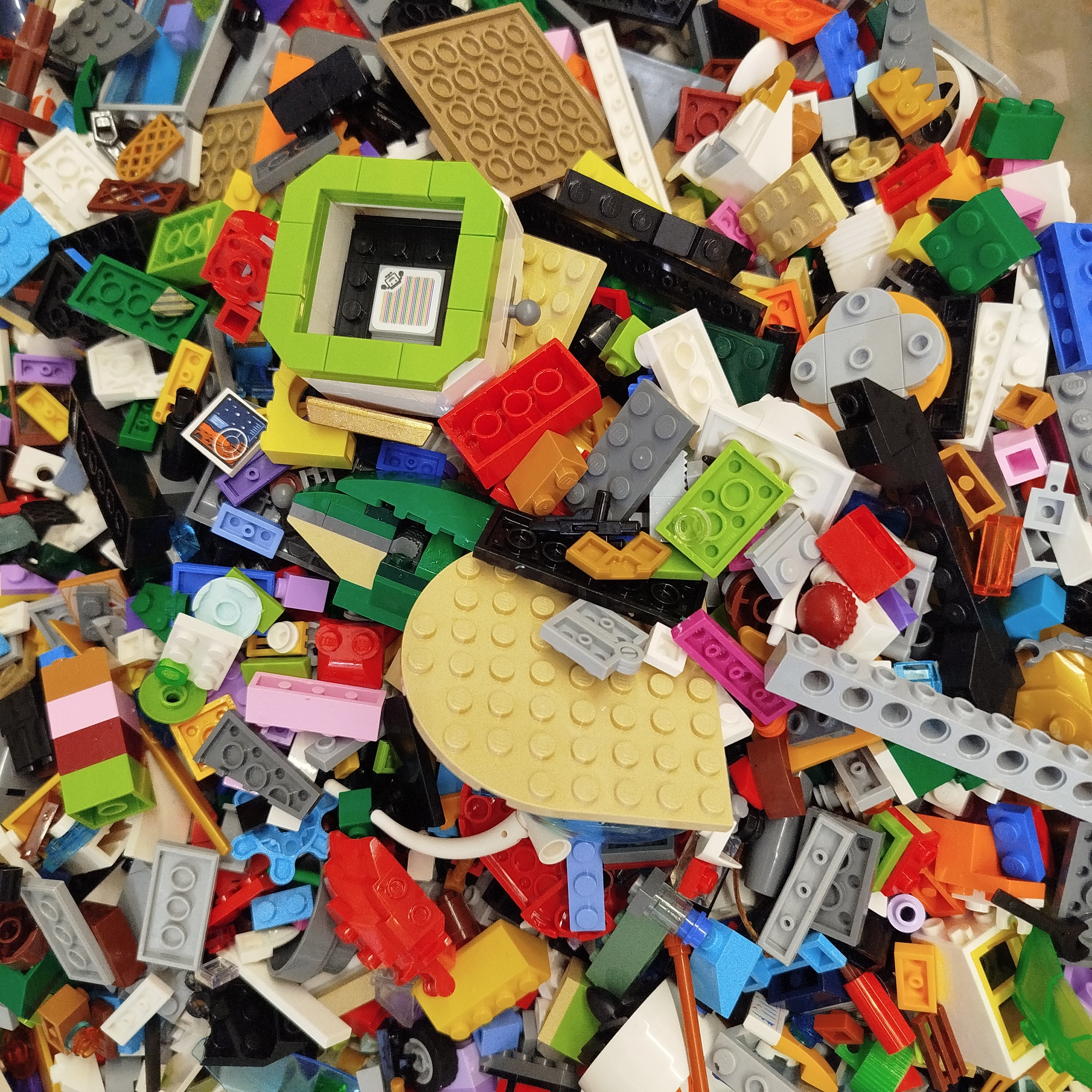 Konvolut LEGO Bausteine ca. 4,5kg – gebraucht & gewaschen, ab 6 Jahre